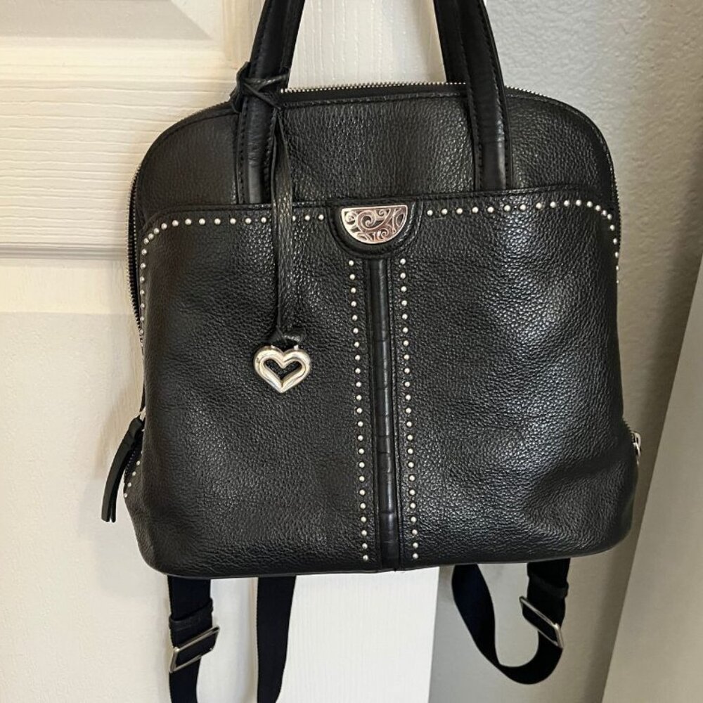 Brighton Miles Convertible Backpack - Pretty Tough Collection - Black - Sold Out